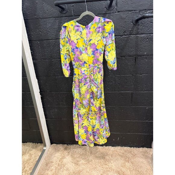 FOR LOVE & LEMONS CASSIA MIDI DRESS Size XS - Picture 4 of 6